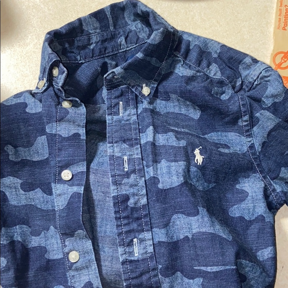 Cute military Ralph Lauren shirt.